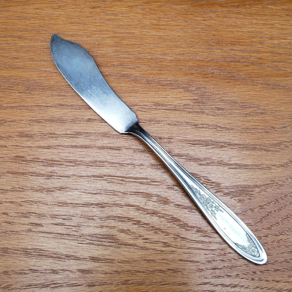 Oneida Community ARDSLEY 1921 Master Butter Knife 7 3/8” Silverplate Flat Handle